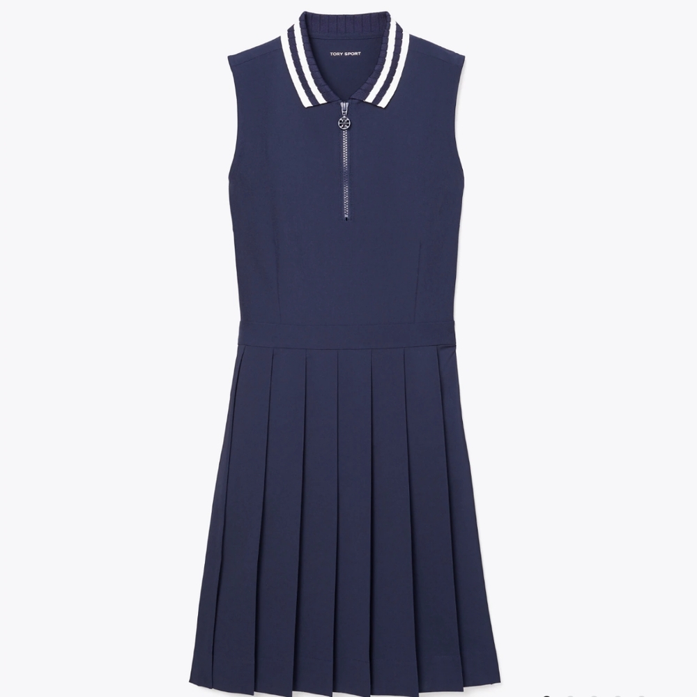 Tory Burch Sport Performance Pleated Golf Dress